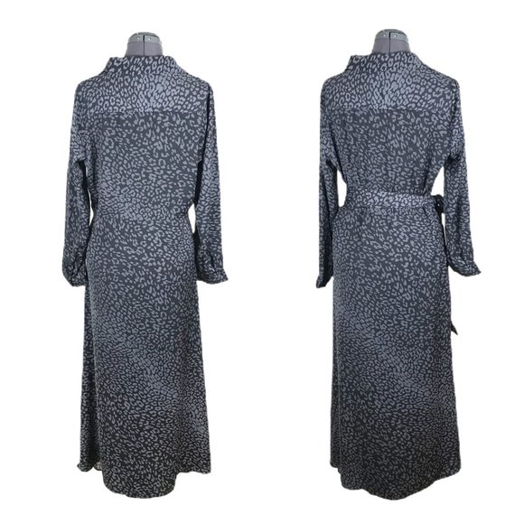 # RB Couture  Maxi Dress Long Sleeve  Sz Med - Picture 2 of 11